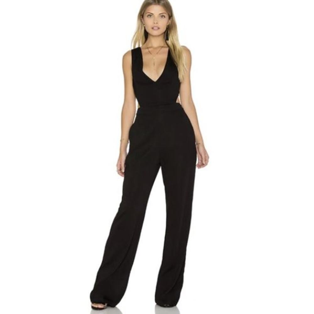 Karina Grimaldi Lily Black Solid Polyester Backle… - image 2